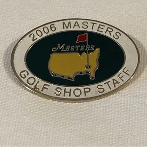 Masters Golf Tournament Golf Shop Staff Pin 2006